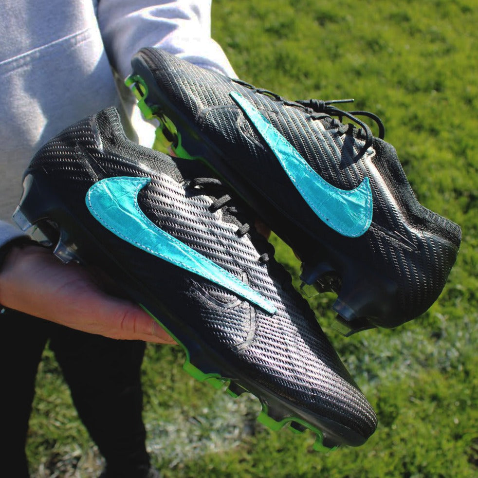 Nike Vapor XV - Turquoise Swoosh Custom